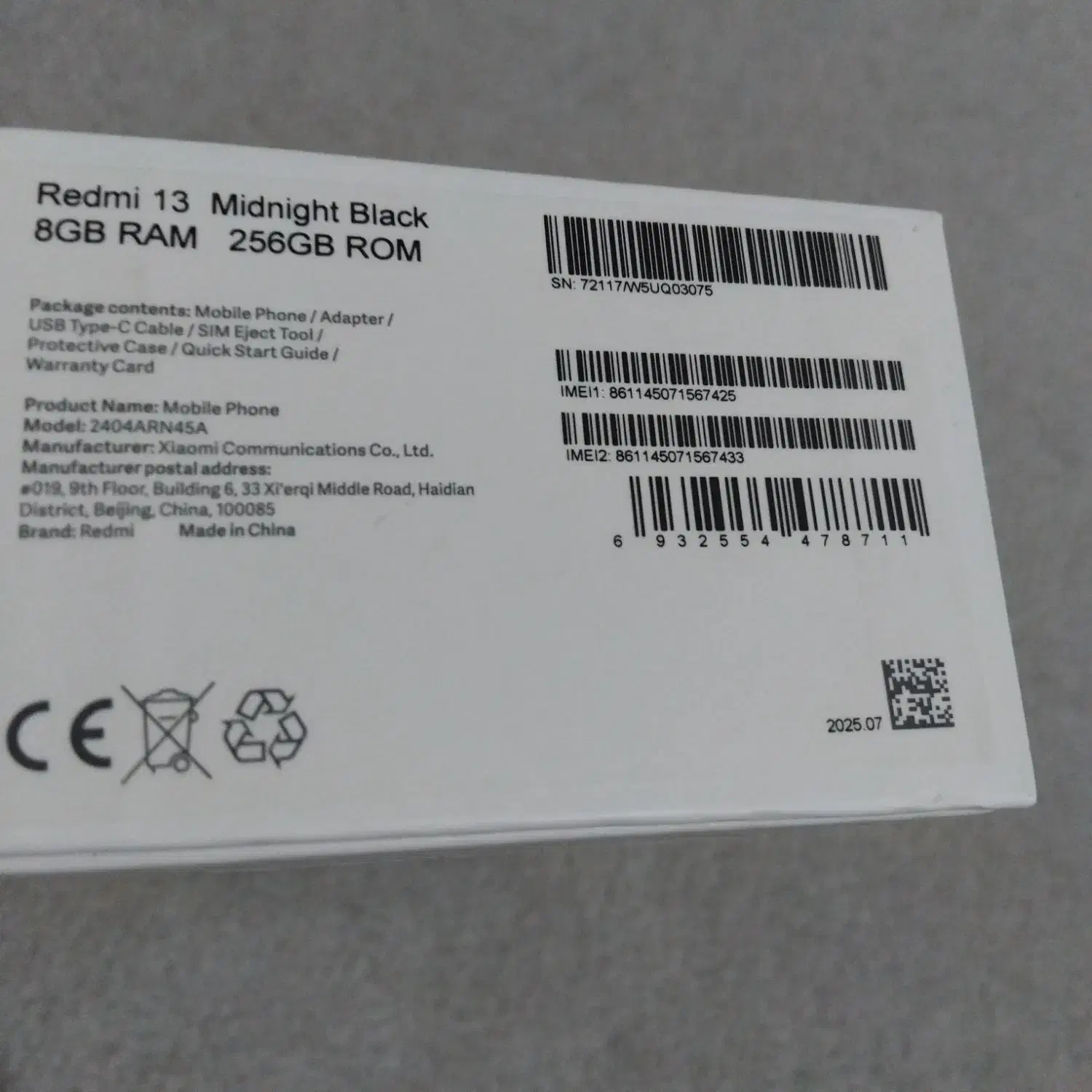 گوشی Redmi 13|موبایل|تهران, شهرک ولیعصر جنوبی|دیوار