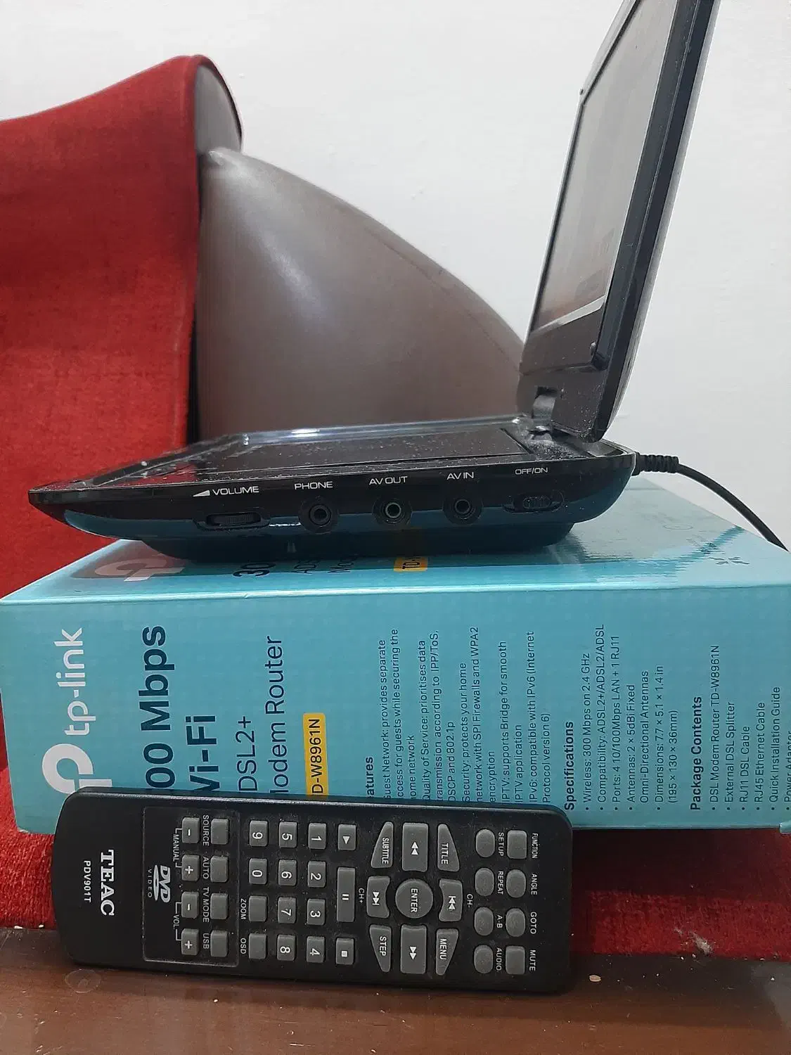 تلوزیون و DVD دی وی دی پلیِر لپ تاپی قابل حمل|پخشکننده DVD و ویدیو|مشهد, سرافرازان|دیوار