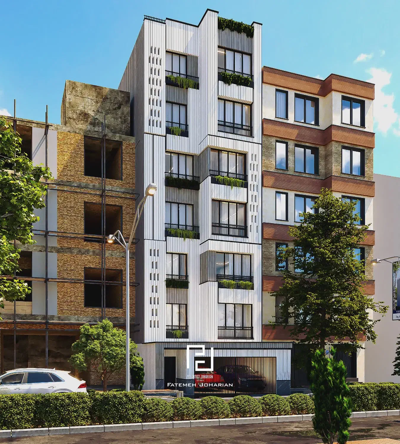 طراحی 3d نما، محوطه باغ، داخلی،آشپزخانه|خدمات پیشه و مهارت|همدان, |دیوار