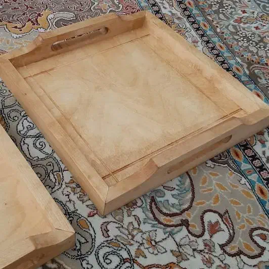 سینی چوبی قیمت مناسب|ظروف سرو و پذیرایی|تهران, هفت چنار|دیوار