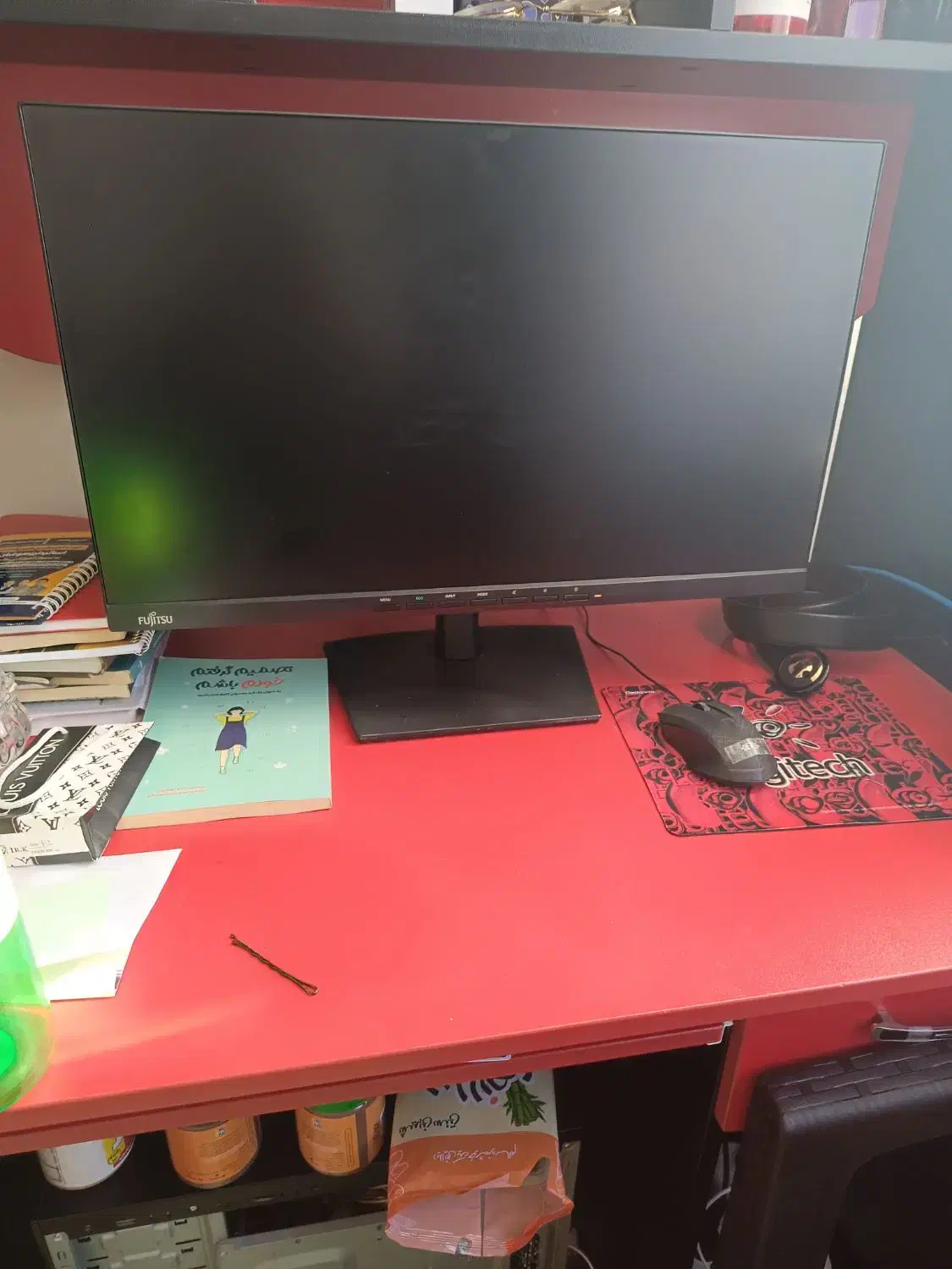 مانیتور ۲۴ اینچ فوجیتسو|قطعات و لوازم جانبی رایانه|مشهد, یوسفیه (شهرک غرب)|دیوار