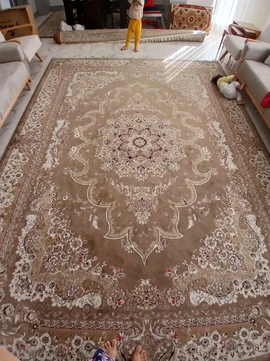 فرش مشهد فوق العاده ضخیم|فرش|ابهر, |دیوار