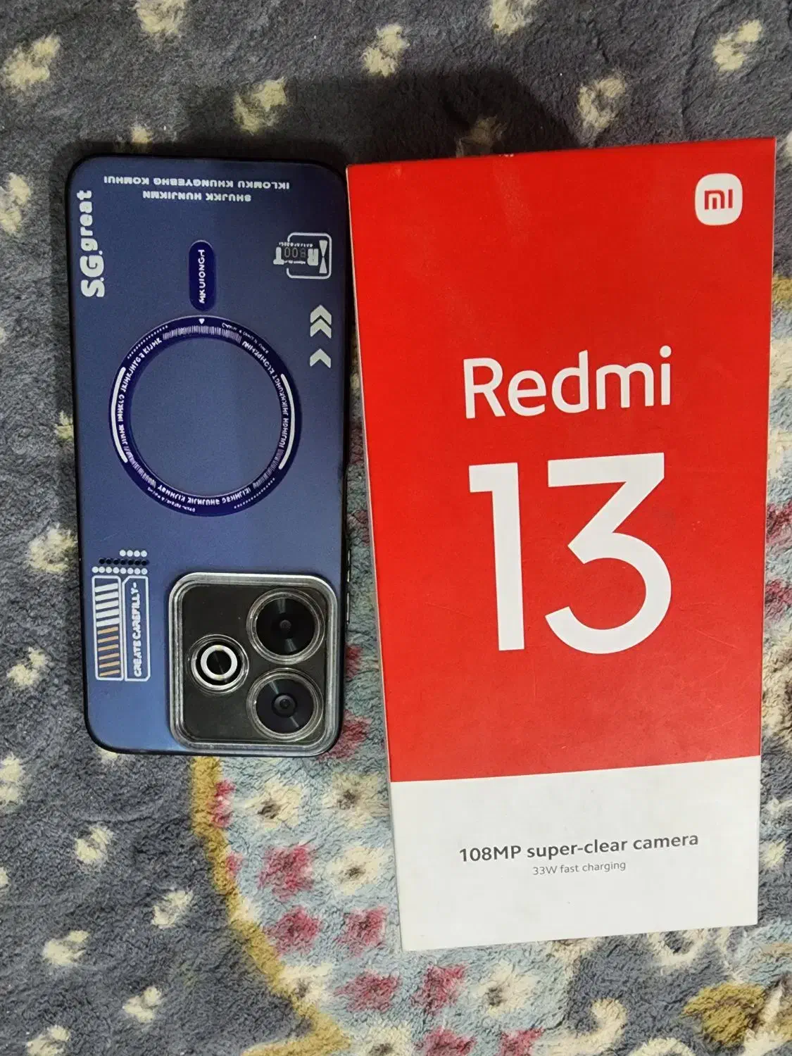 گوشی ردمی ۱۳ ۲۵۶ گیگ|موبایل|کرمان, |دیوار