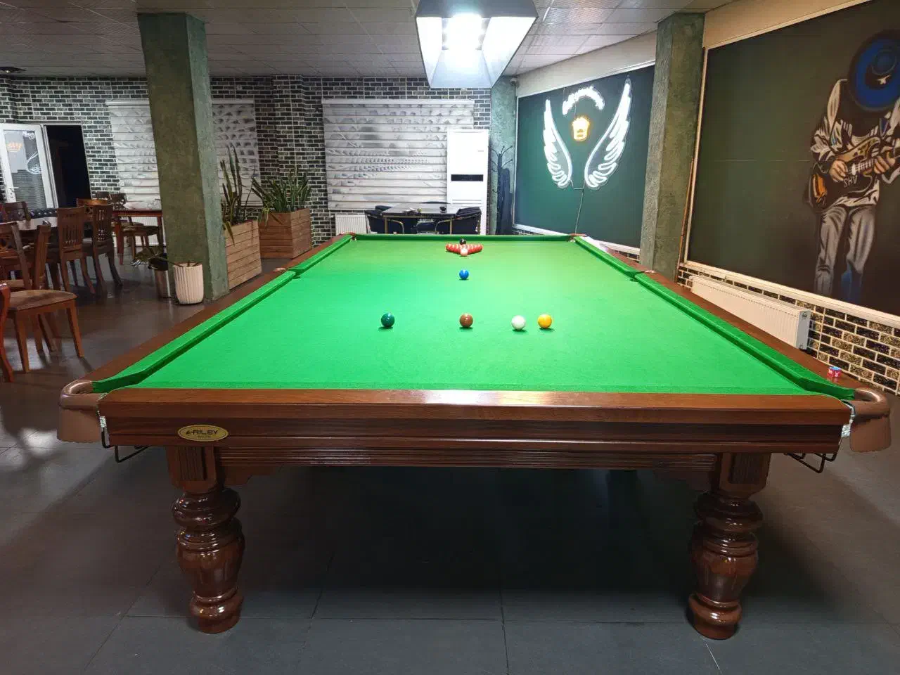 اسنوکر12فوت|تجهیزات ورزشی|لاهیجان, انقلاب|دیوار