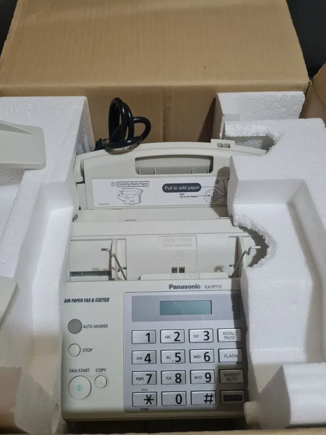 دستگاه فکس پاناسونیک|پرینتر، اسکنر، کپی، فکس|تهران, نارمک جنوبی|دیوار