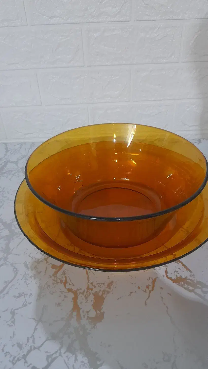 ست عسلی فرانسوی اصلی|ظروف سرو و پذیرایی|شیراز, شهرک ایثار|دیوار