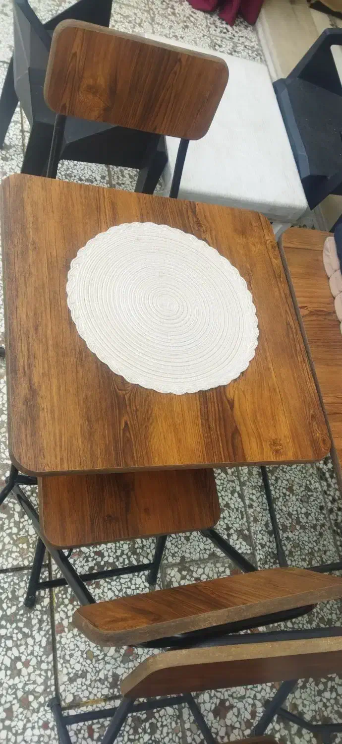 میز تاشو چوبی جدید|میز و صندلی غذاخوری|شیروان (خراسان), |دیوار