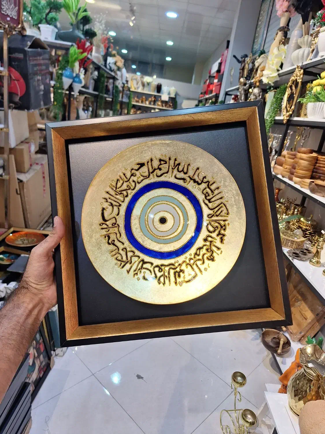قاب ویترای جدید نقاشی کار دست|تابلو، نقاشی، عکس|جم, |دیوار
