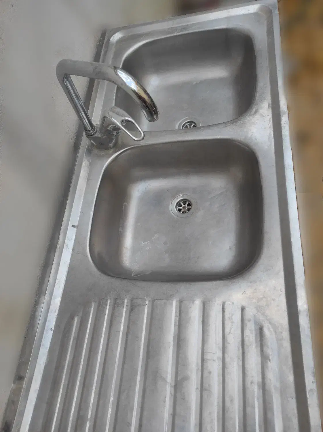 کابینت فلزی ظرفشویی همراه سینک|مصالح و تجهیزات ساختمان|ملایر, |دیوار