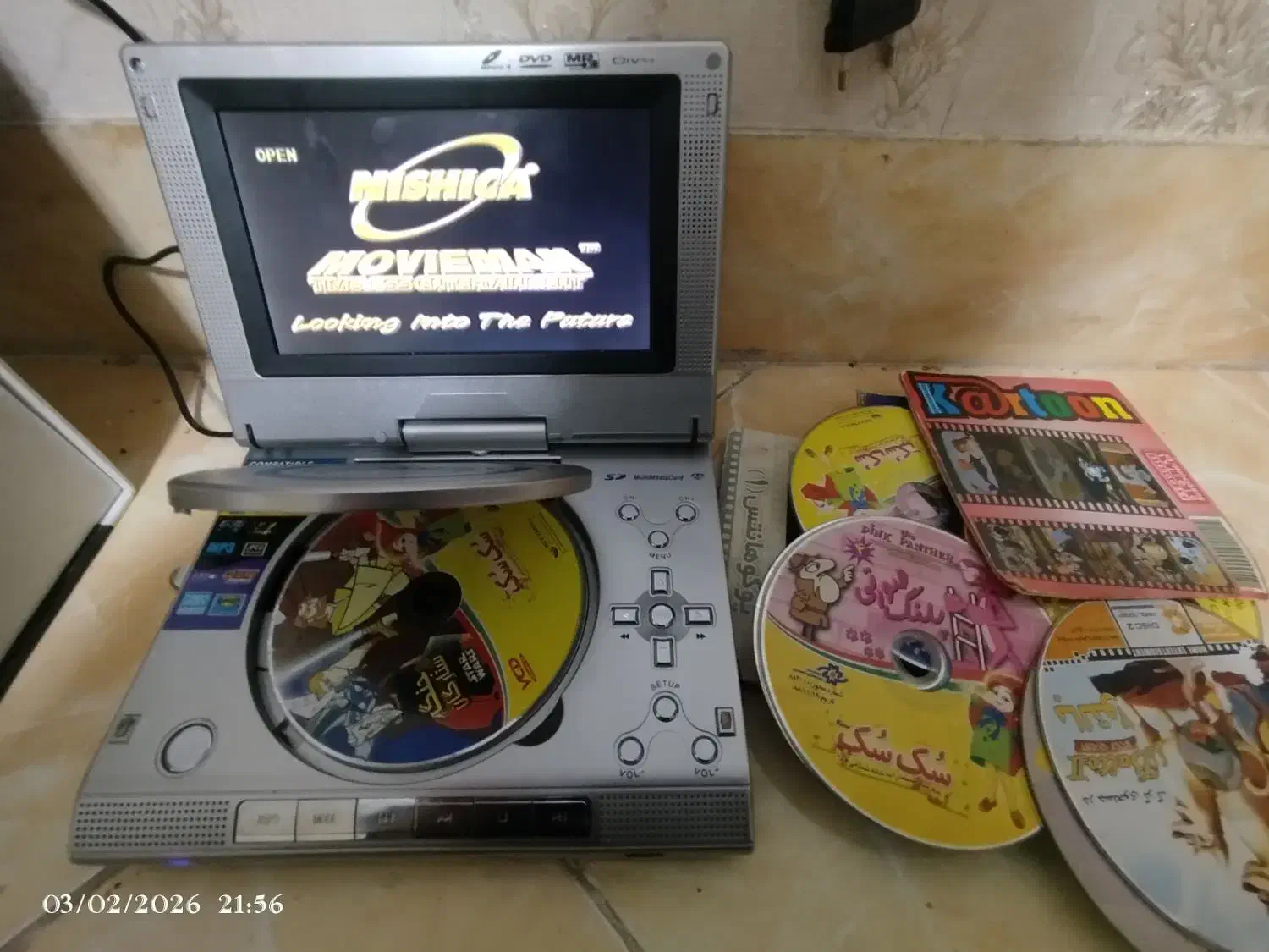 دی وی دی نوستالژی|پخش‌کننده DVD و ویدیو|کاشان, آیت الله سعیدی|دیوار