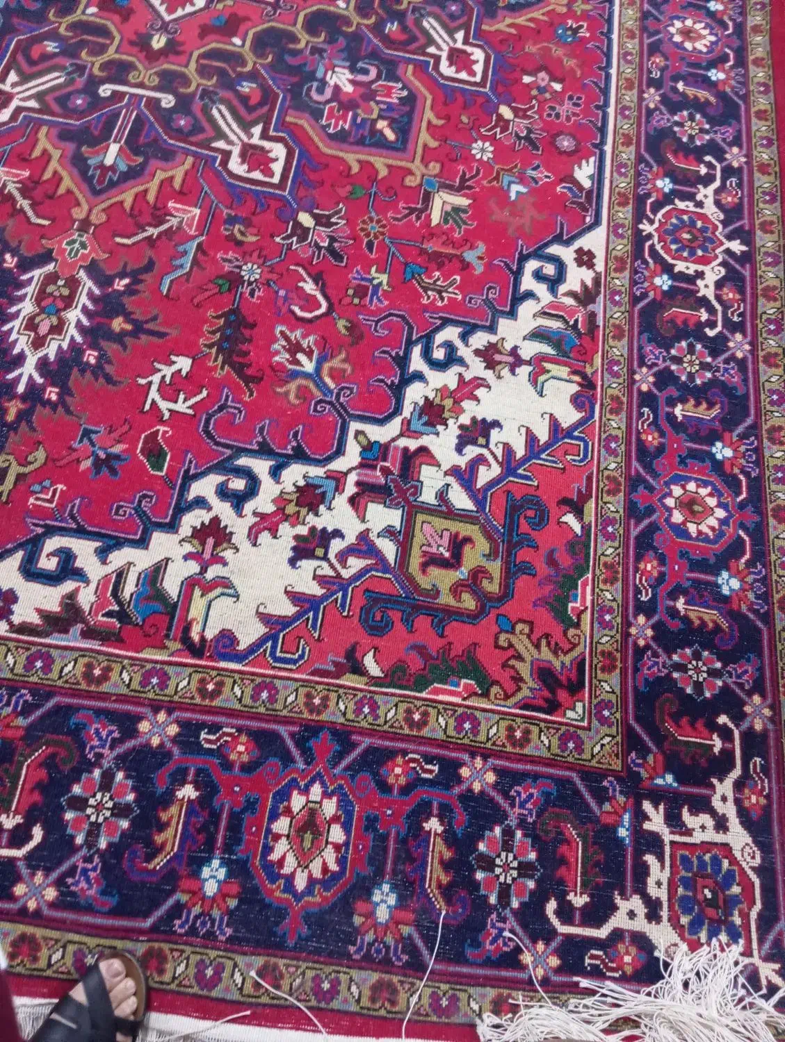 فرش دستبافت تک نه متری عبدالعظیم معاوضه با پراید|فرش|خسروشاه, |دیوار