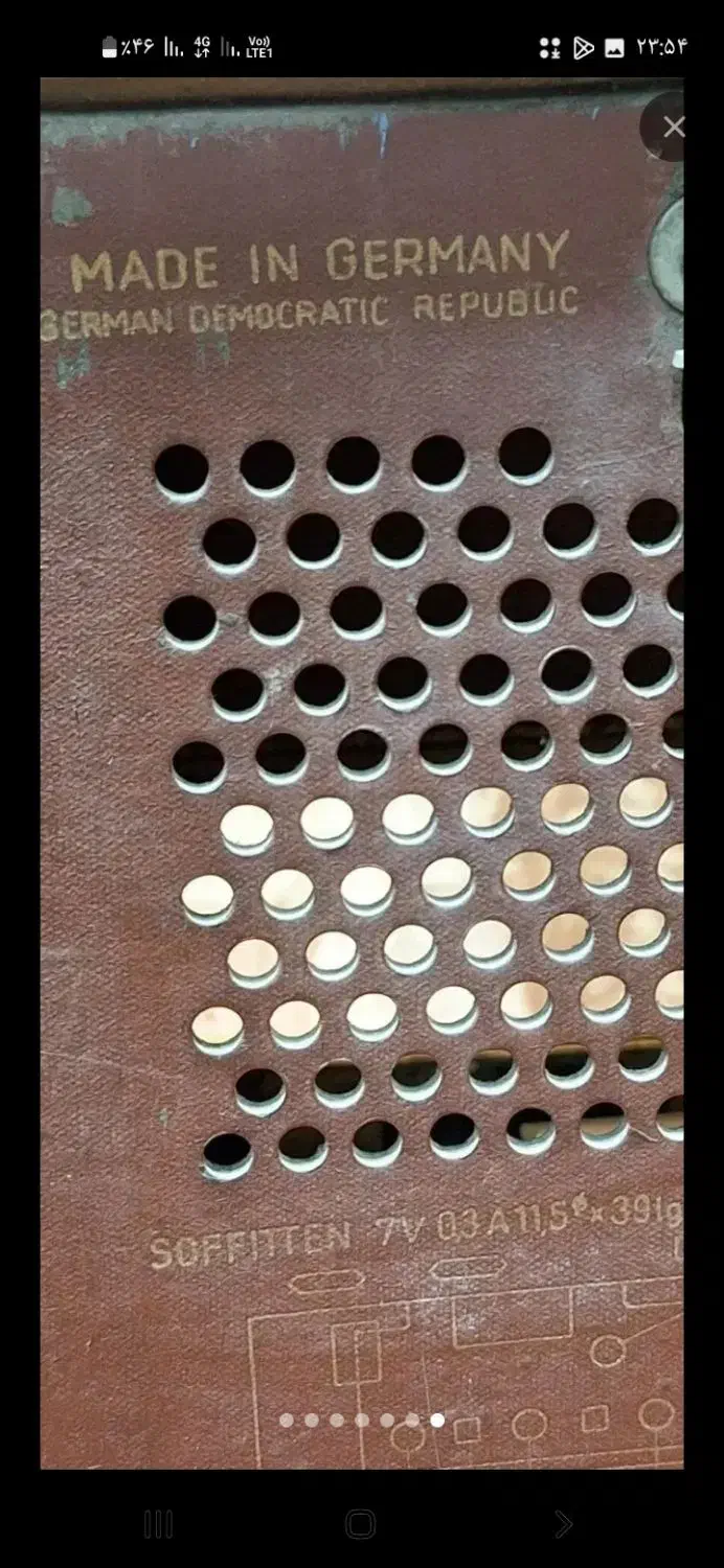 رادیو قدیمی|کلکسیون اشیاء عتیقه|یزد, |دیوار