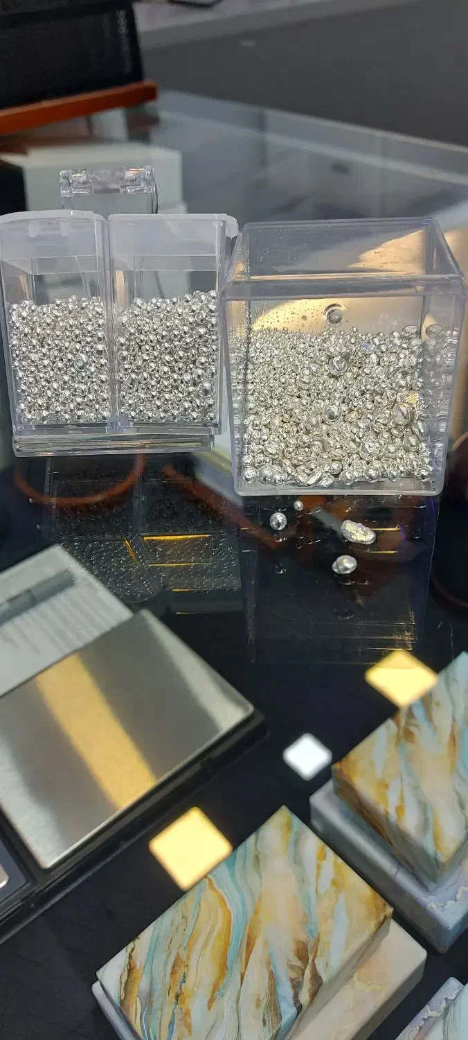 شمش و ساچمه نقره درگرم های مختلف با ضمانت بازخرید|جواهرات|تهران, تهرانسر مرکزی|دیوار