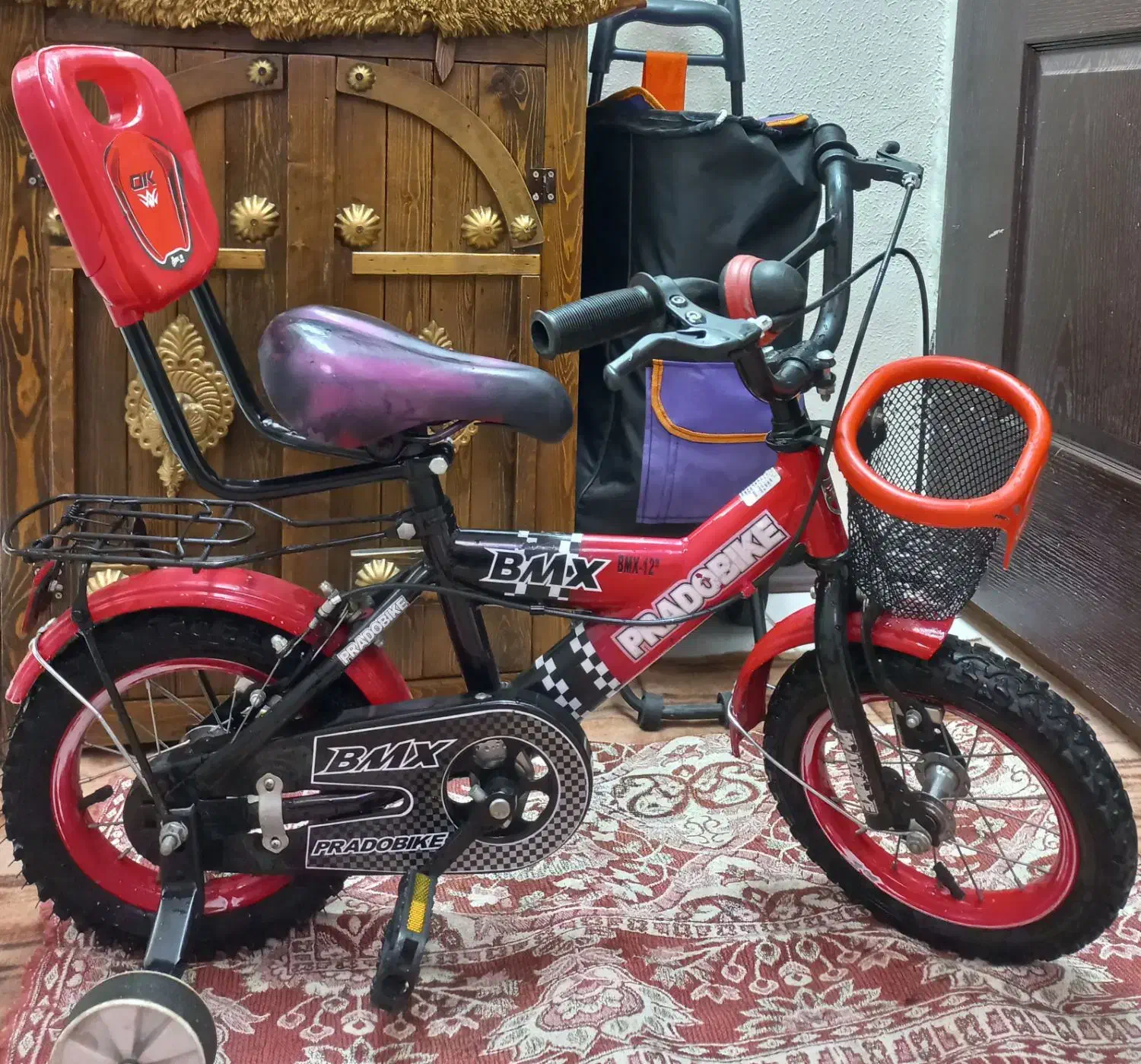 دوچرخه۱۲ پرادو در حد آکبند کم کارکرد|دوچرخه، اسکیت، اسکوتر|هشتگرد, شهرک بوستان|دیوار