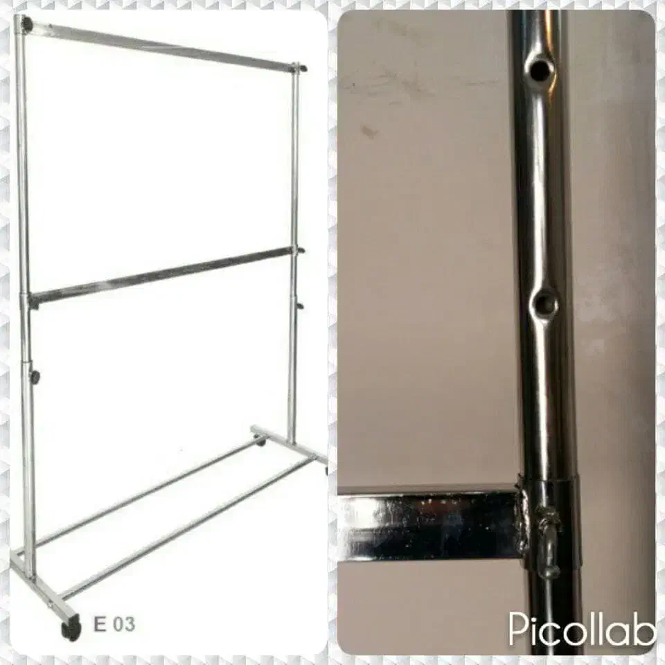 فروش چوب‌لباسی و رگال گردان و استیل با قیمت عمده|فروشگاه و مغازه|قم, شهر قائم|دیوار