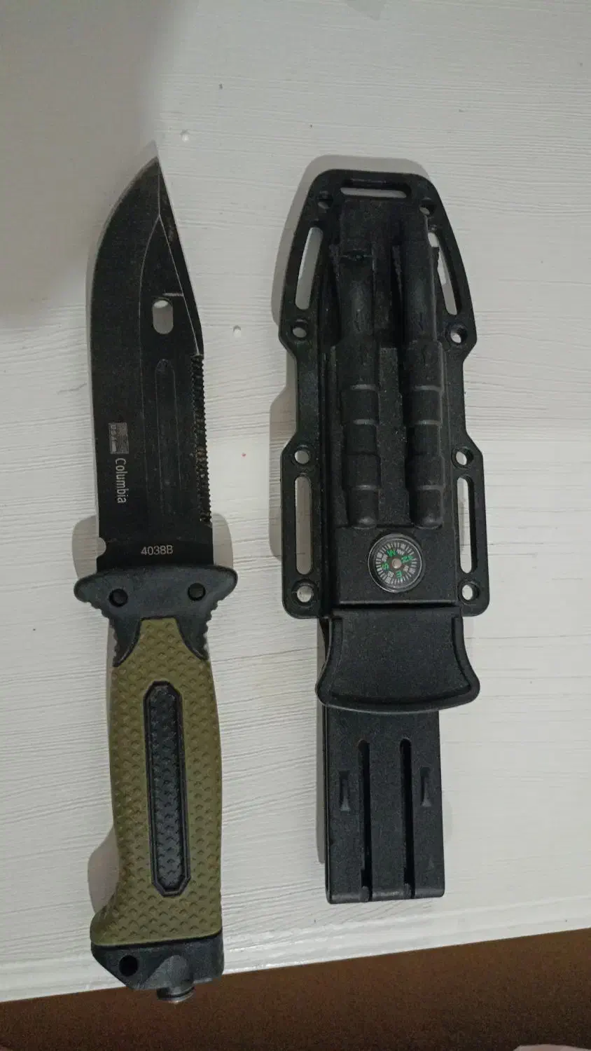 چاقو شکار زنجان مارک کلمبیا|کوهنوردی و کمپینگ|ساری, |دیوار