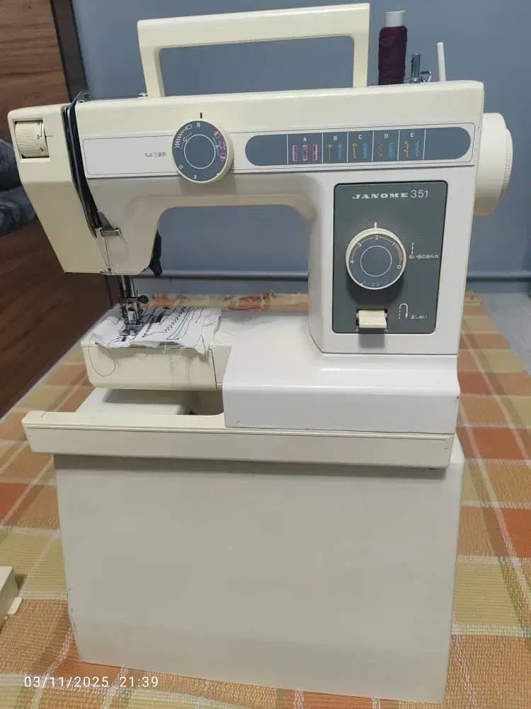 چرخ خیاطی ژانومه مدل 351|چرخ خیاطی و ریسندگی|تهران, شهرک استقلال|دیوار