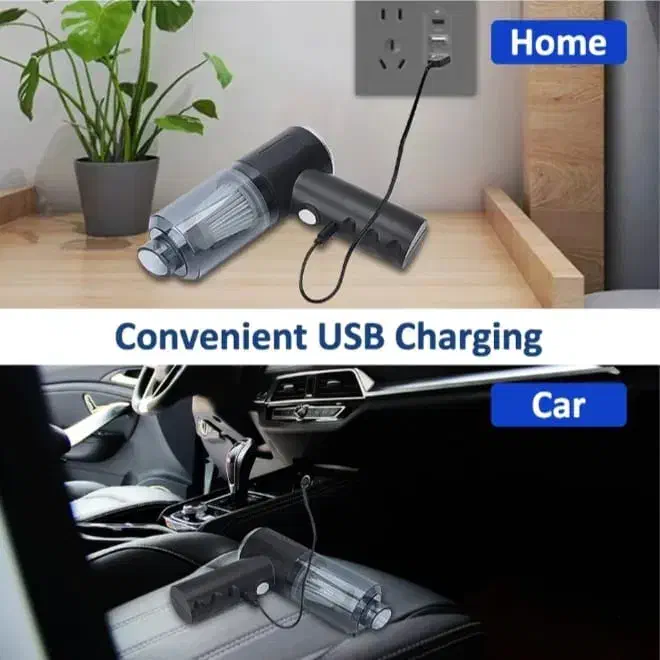 جارو شارژی مکنده و دمنده همراه|جاروبرقی، جارو شارژی، بخارشو|کیش, |دیوار