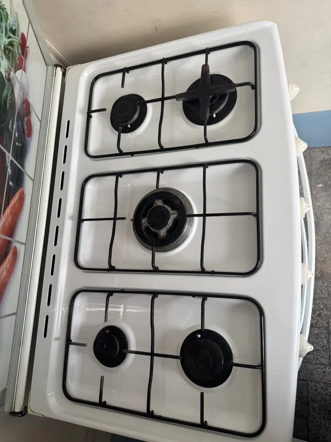 گاز ۵ شعله تکنو|اجاق گاز و لوازم برقی پخت‌وپز|تهران, آذری|دیوار