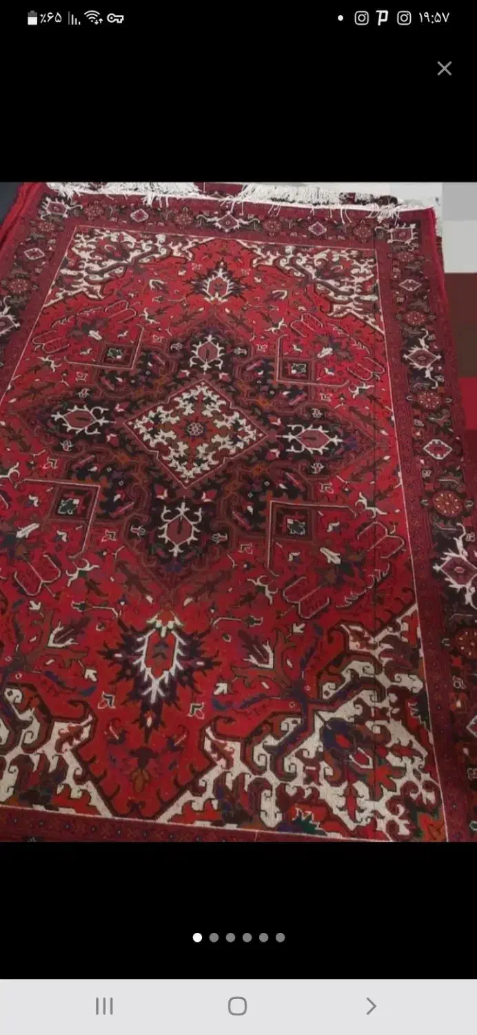 یک جفت فرش۶متری شربیان الوار.|فرش|سراب, |دیوار