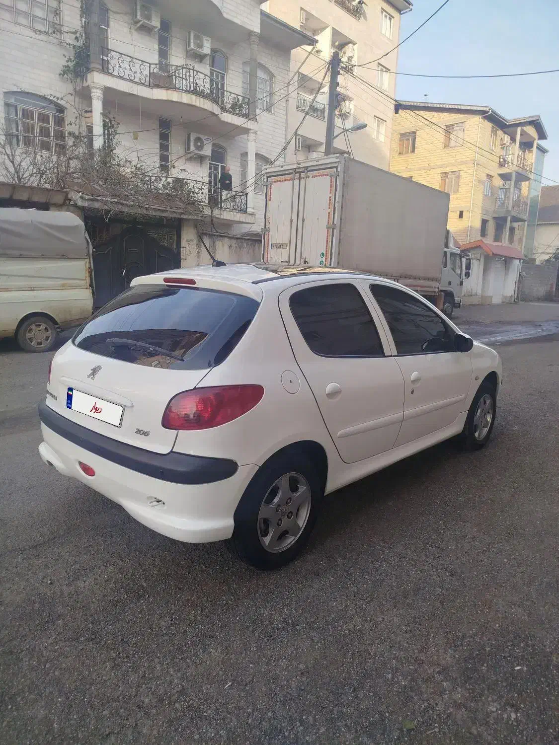 پژو ۲۰۶ پانا مدل ۴۰۱|خودرو سواری و وانت|آستارا, |دیوار