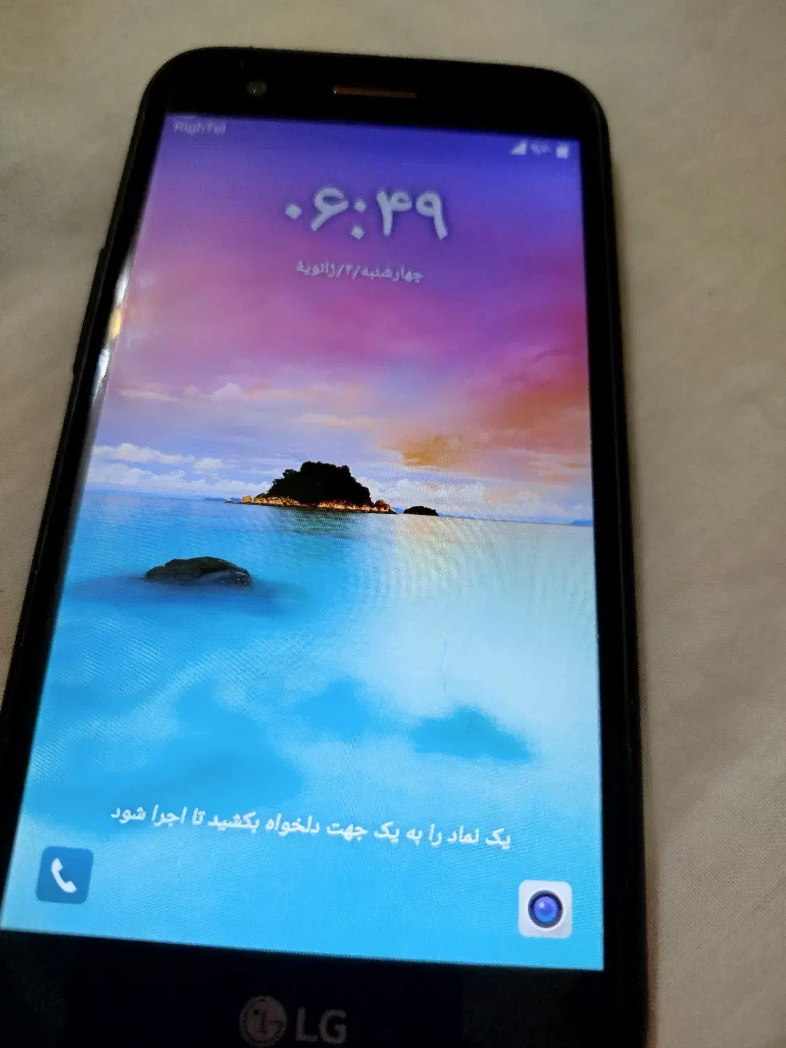 گوشی LG K10 (2017) دو سیمکارته، سالم و تمیزدرحدنو|موبایل|تهران, فاطمی|دیوار