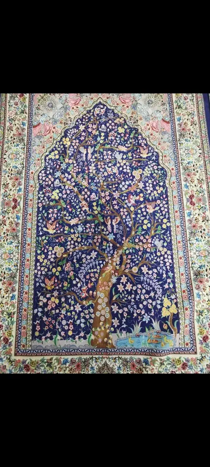 ترمه طرح درخت|فرش|بوشهر, |دیوار