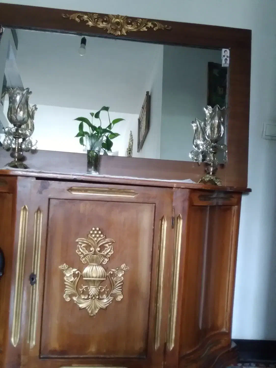 آینه و کنسول|بوفه، ویترین، کنسول|کرمانشاه, |دیوار