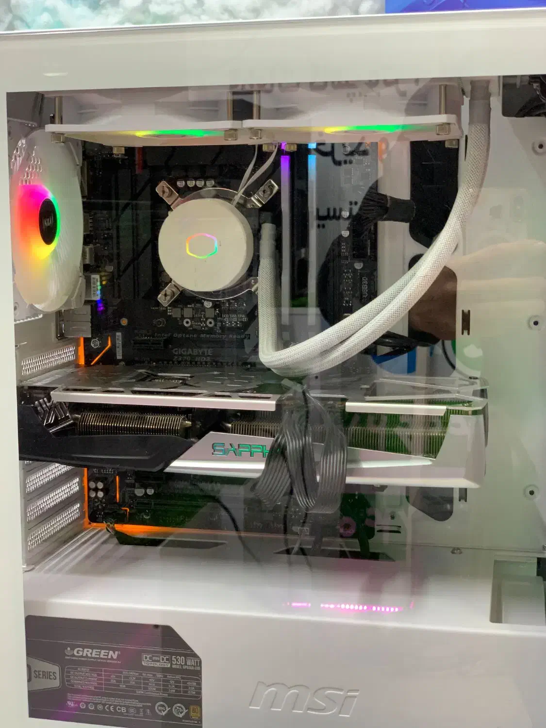 کیس گیمینگ MSI  rx5700xt with|رایانه رومیزی|خوی, |دیوار