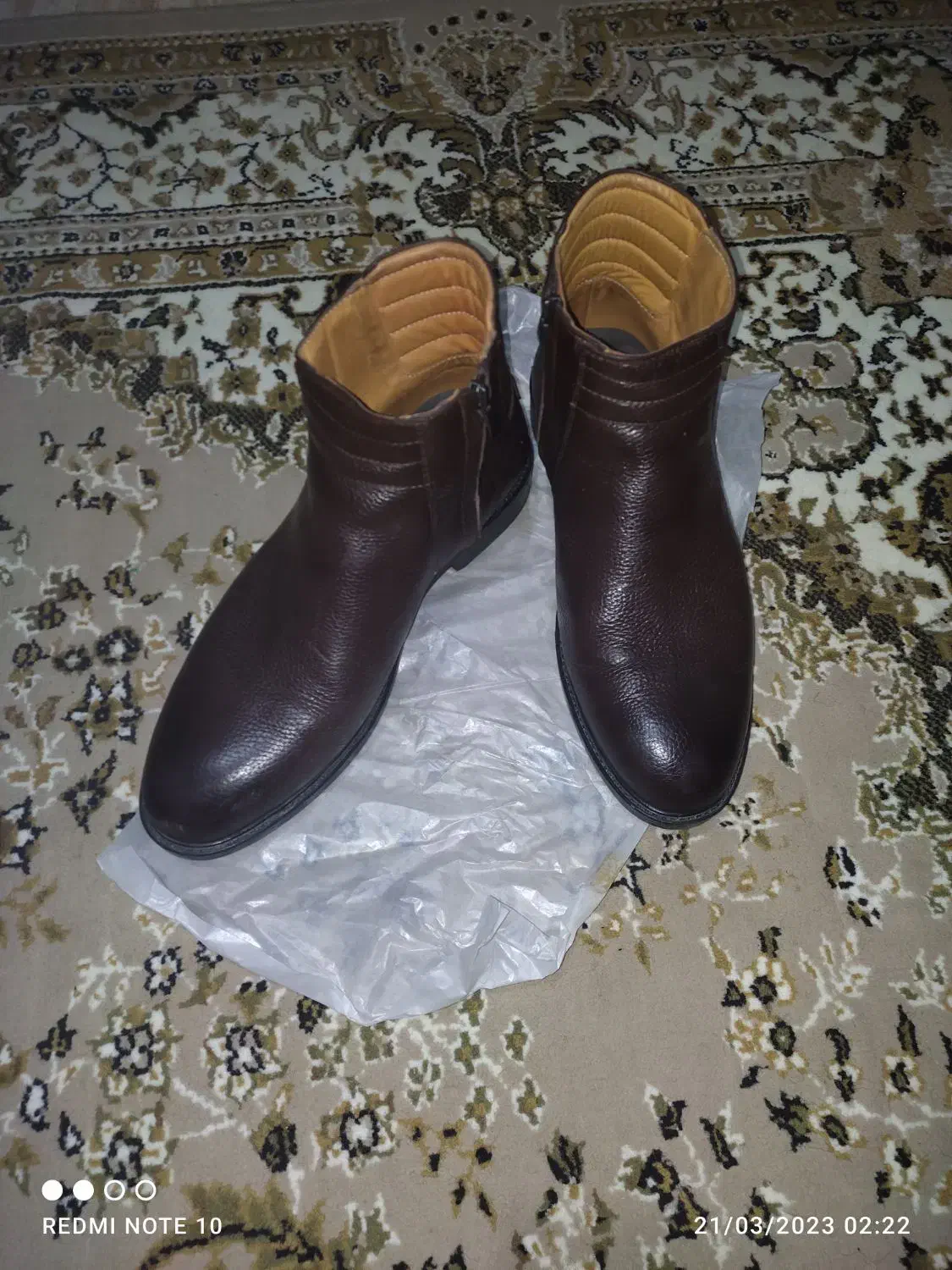 پوتین چرم 43|کیف، کفش، کمربند|جلین, |دیوار