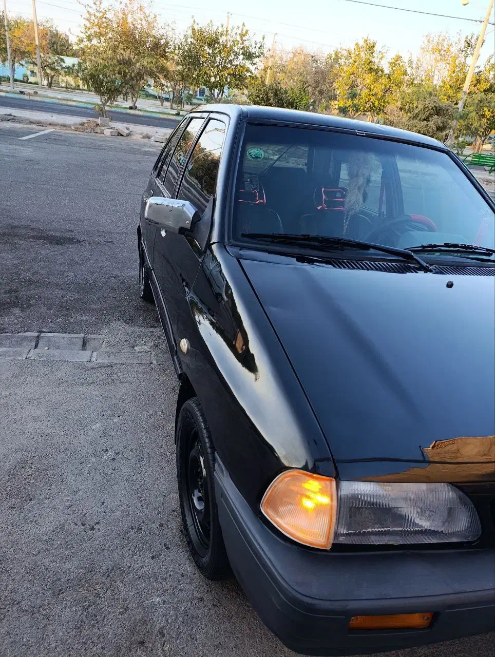 پراید هاچبک مشکی 84 تمیز|خودرو سواری و وانت|تایباد, |دیوار