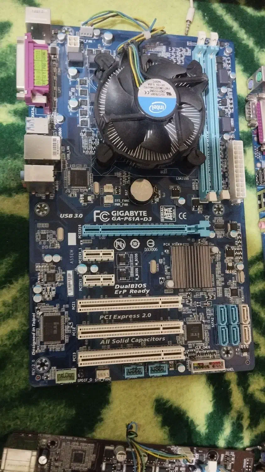 باندل مادربرد h61 و سی پی یو i3|قطعات و لوازم جانبی رایانه|تهران, کوهک|دیوار