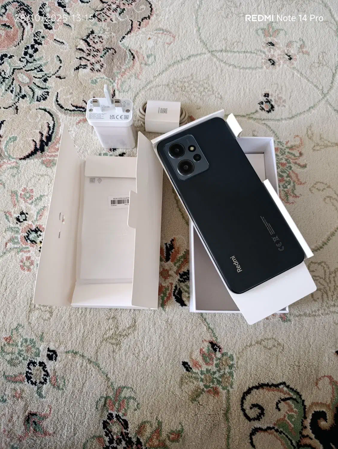 شیایومی نت ۱۲ ۱۲۸ گیگ  رام ۸ عین اکبند.نوی نوی نو|موبایل|کاشان, عربها|دیوار