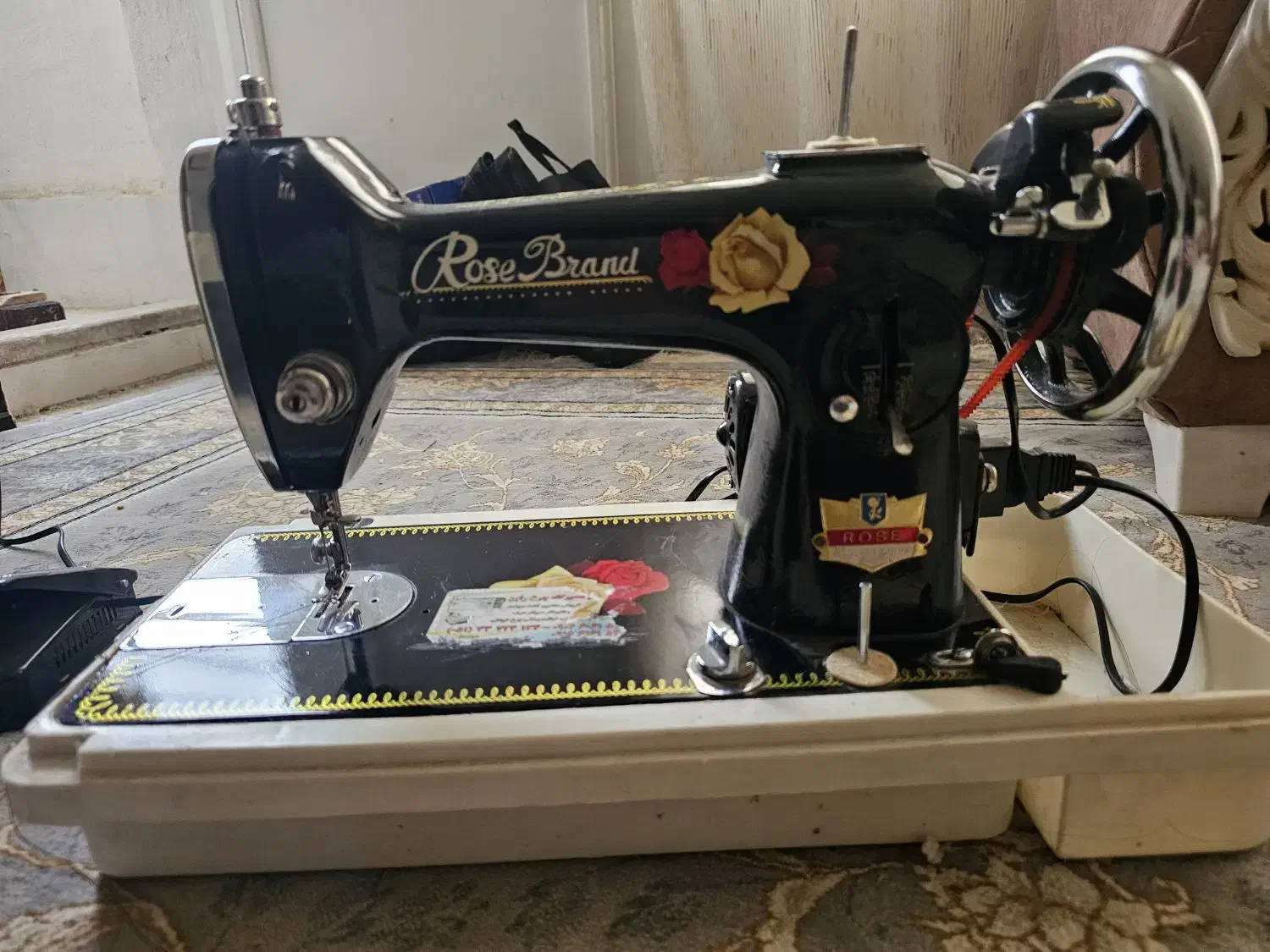 چرخ خیاطی گل|چرخ خیاطی و ریسندگی|مشهد, الهیه|دیوار