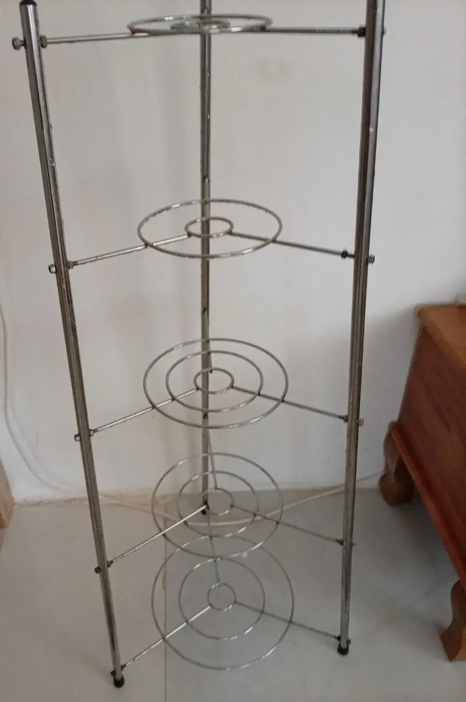 استند قابلمه پنج طبقه سالم درحدنو|آب‌چکان و نظم‌دهنده ظروف|آبیک, |دیوار