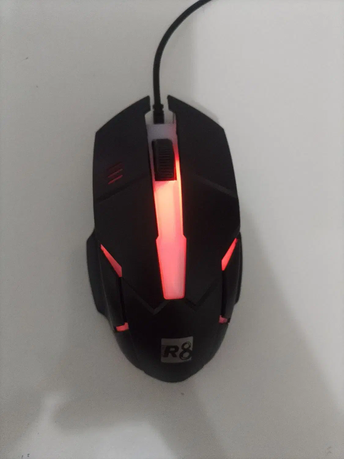 موس RGB مدل R8|قطعات و لوازم جانبی رایانه|قم, ولیعصر|دیوار