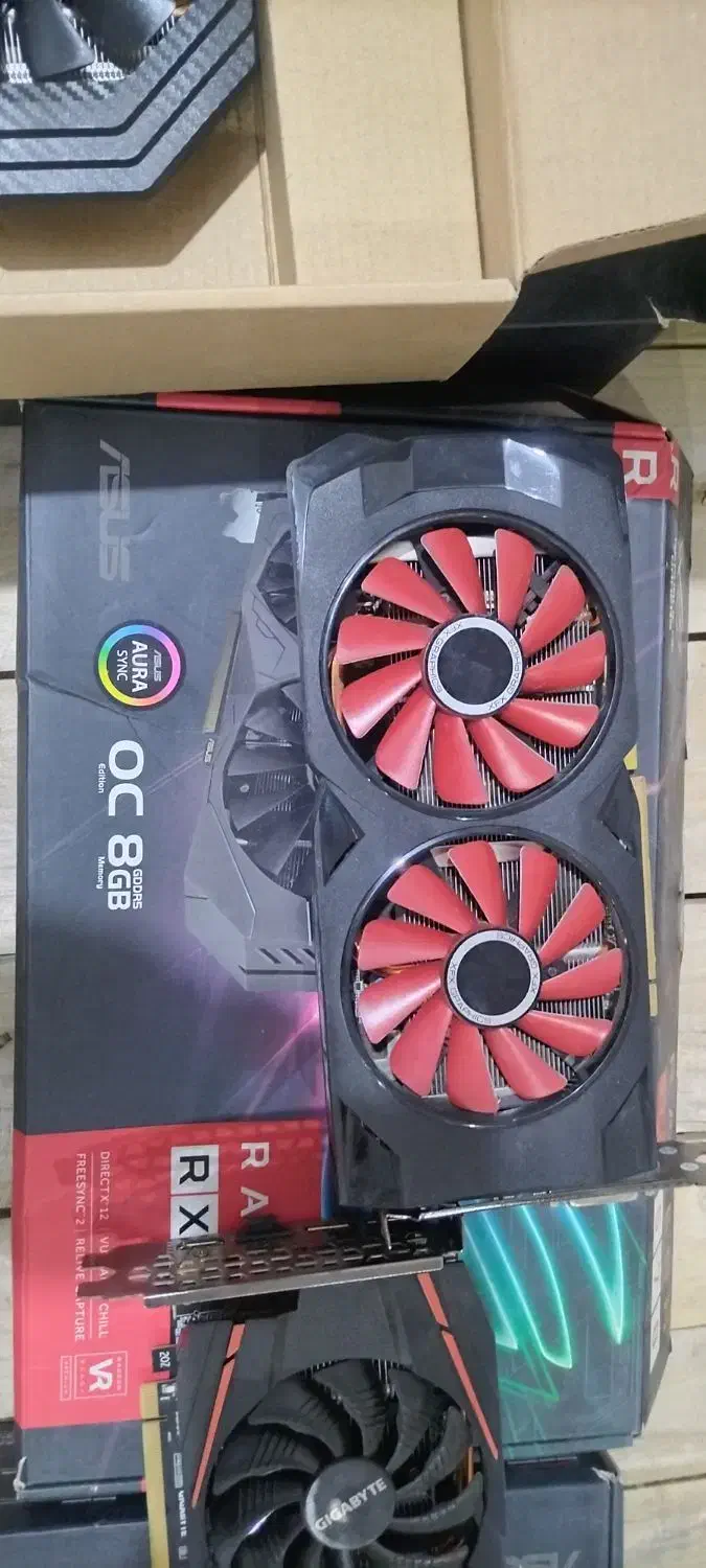 کارت گرافیک rx580 پاور مادر برد|قطعات و لوازم جانبی رایانه|کهریزک, |دیوار