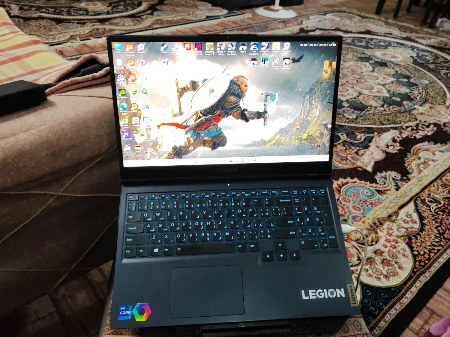 لب تاپ گیمینگ لنوو لژیون ۵ legion|رایانه همراه|شاهین‌شهر, نظامی|دیوار