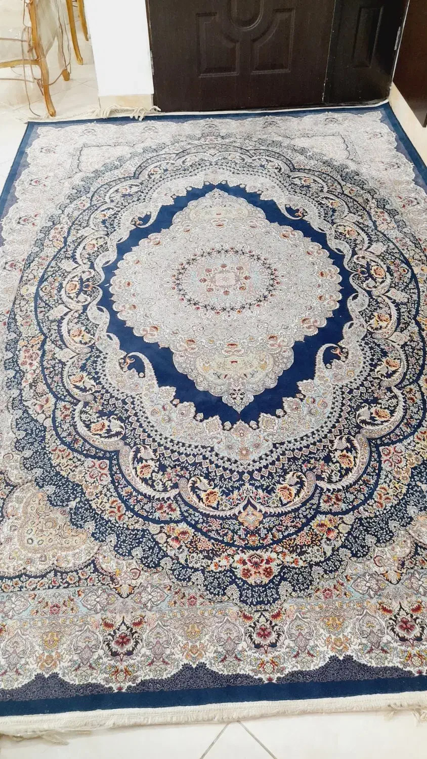 فرش ۶متری۱۲۰۰شانه|فرش|تاکستان, |دیوار