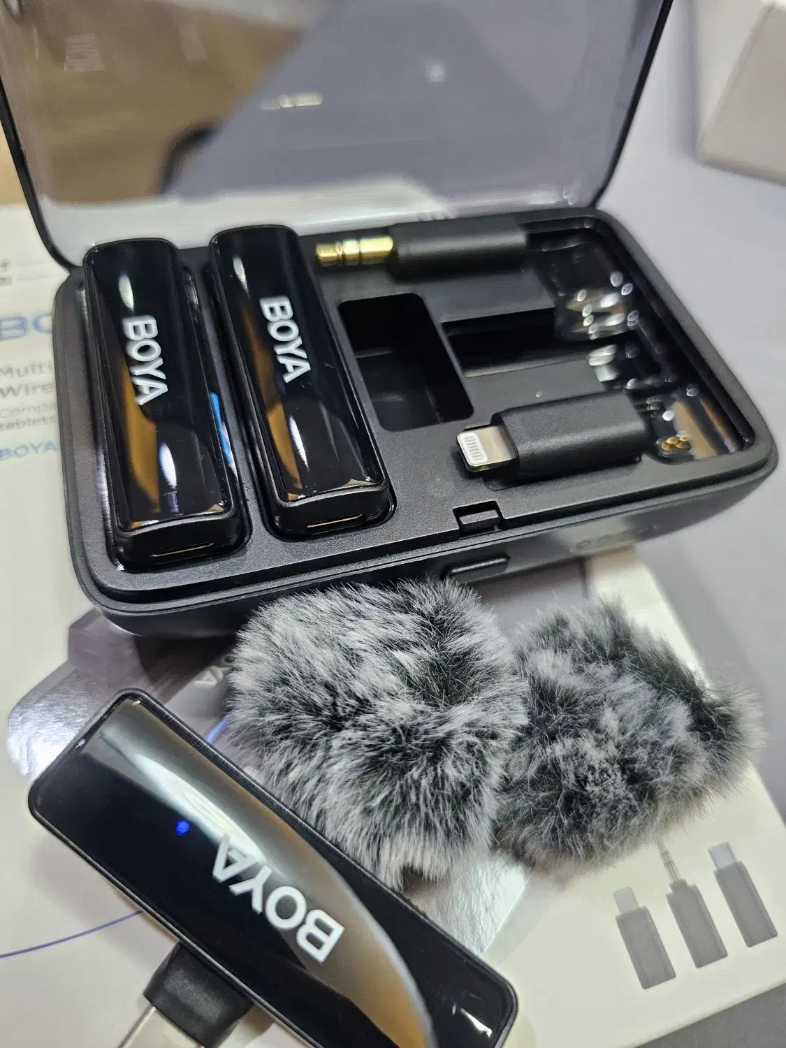 پک میکروفون boya|دوربین عکاسی و فیلمبرداری|تهران, صد دستگاه|دیوار