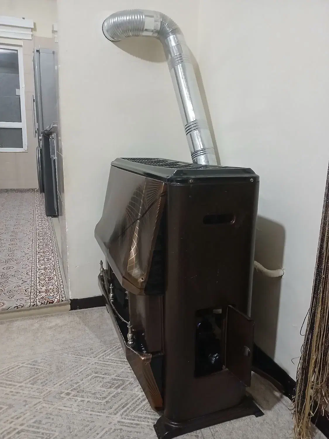 بخاری گازی|بخاری، هیتر، شومینه|رباط‌کریم, مسکن مهر آبشناسان|دیوار