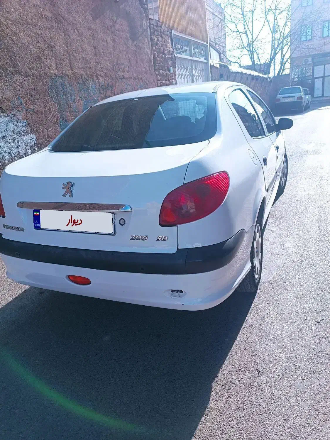 206اس دی v8موتوربزرگ مدل 96|خودرو سواری و وانت|قزوین, |دیوار