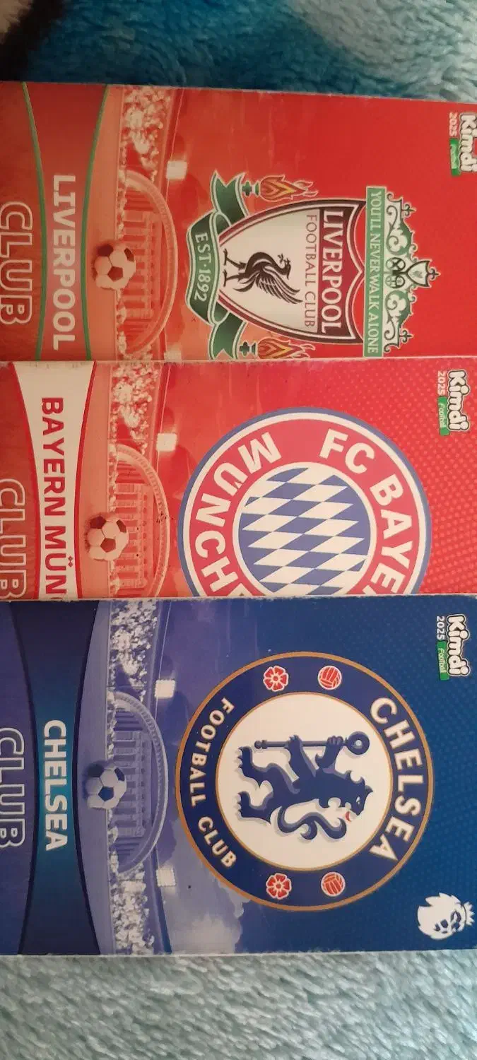 سه تاکلاب لیورپول. چلسی.بایرن مونیخ|کلکسیون و سرگرمی|شهرکرد, |دیوار