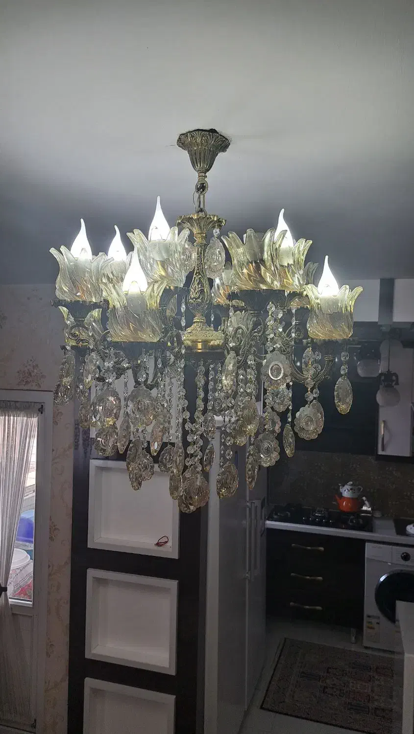 لوستر برنز|لوستر و چراغ آویز|همدان, |دیوار