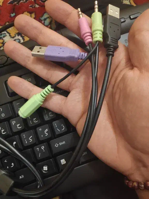 کیبورد ای فورتک A4Tech مدل KL-7MUU|قطعات و لوازم جانبی رایانه|کرج, دهقان ویلا|دیوار