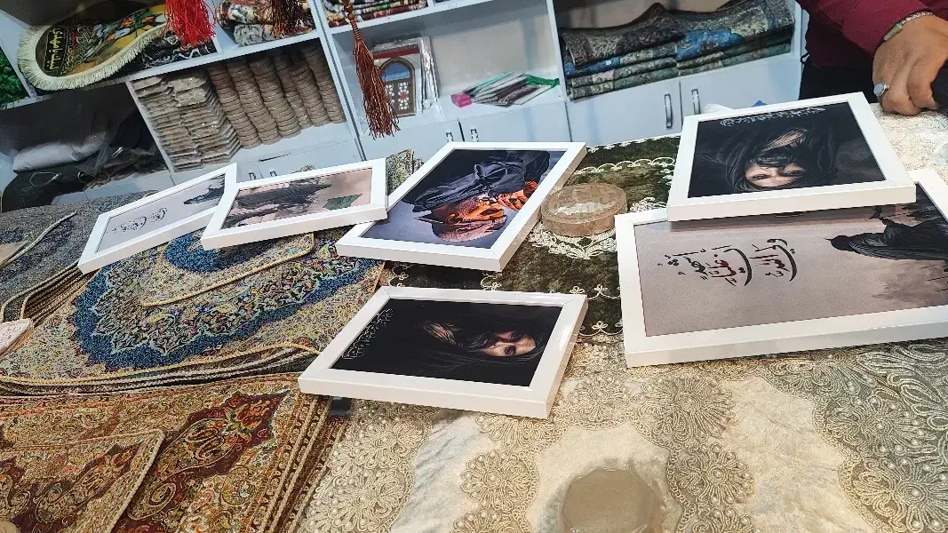 تابلو و قاب عکس مخمل|تابلو، نقاشی، عکس|مشهد, عیدگاه|دیوار