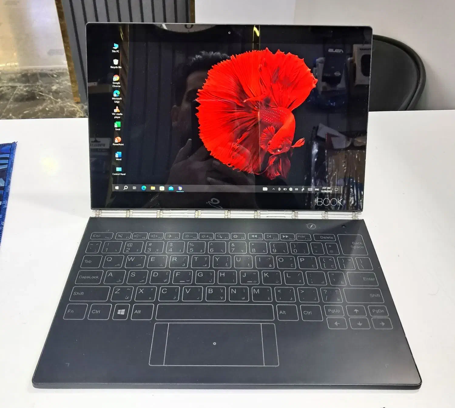 لمسی Lenovo yoga booK X360|رایانه همراه|تهران, فردوس|دیوار
