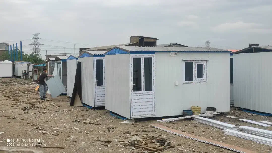 کانکس ساختمانی اداری نگهبانی|مصالح و تجهیزات ساختمان|نور, |دیوار