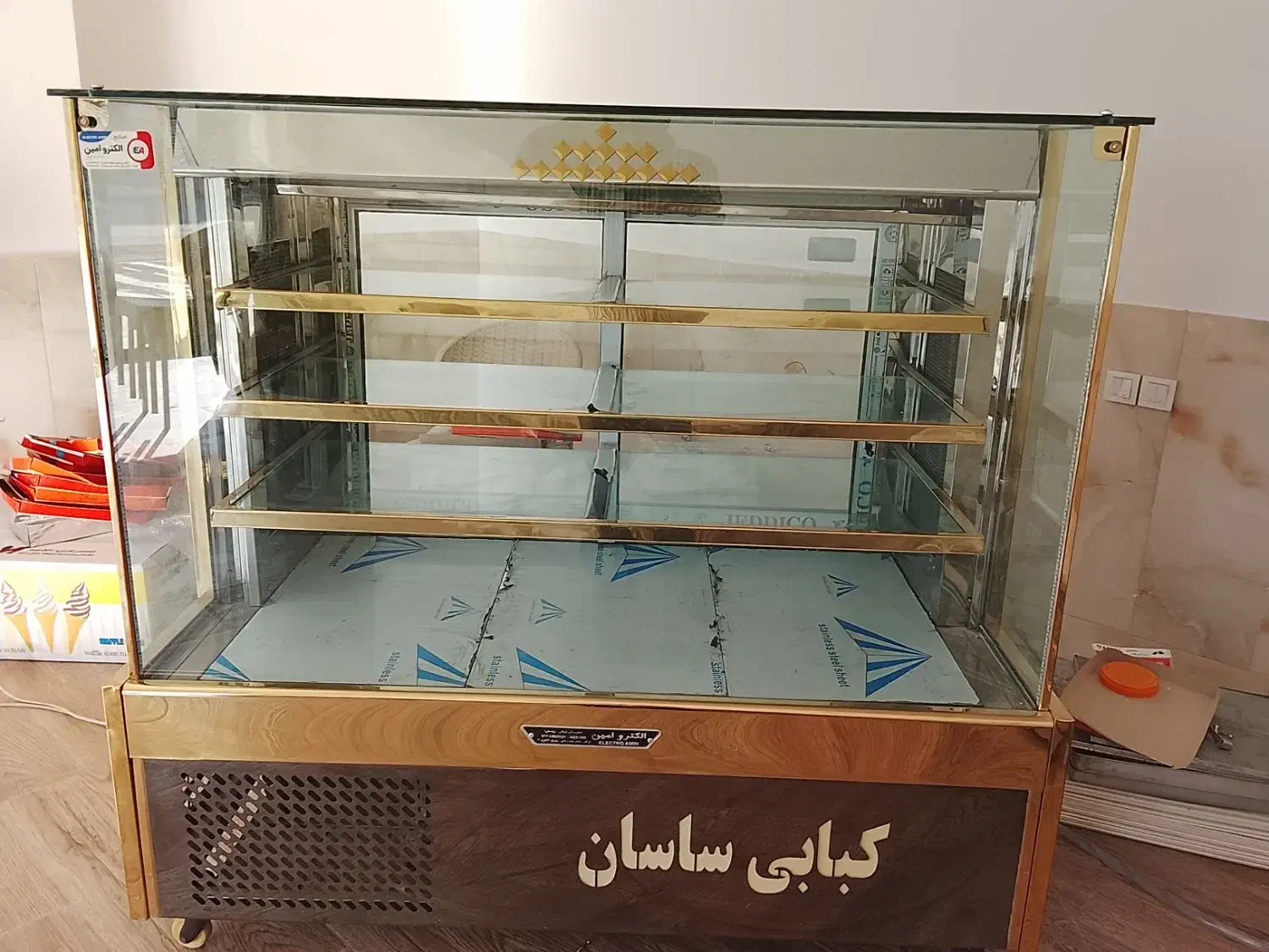 یخچال مکعبی یک ونیم متری الکترو امین|فروشگاه و مغازه|سیمین شهر, |دیوار