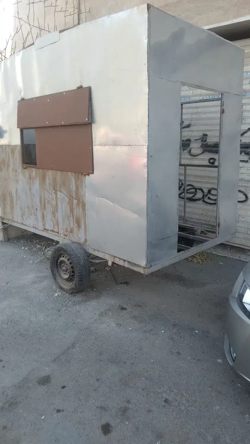 کانکس چرخدار|مصالح و تجهیزات ساختمان|کرج, شهرک بنفشه|دیوار